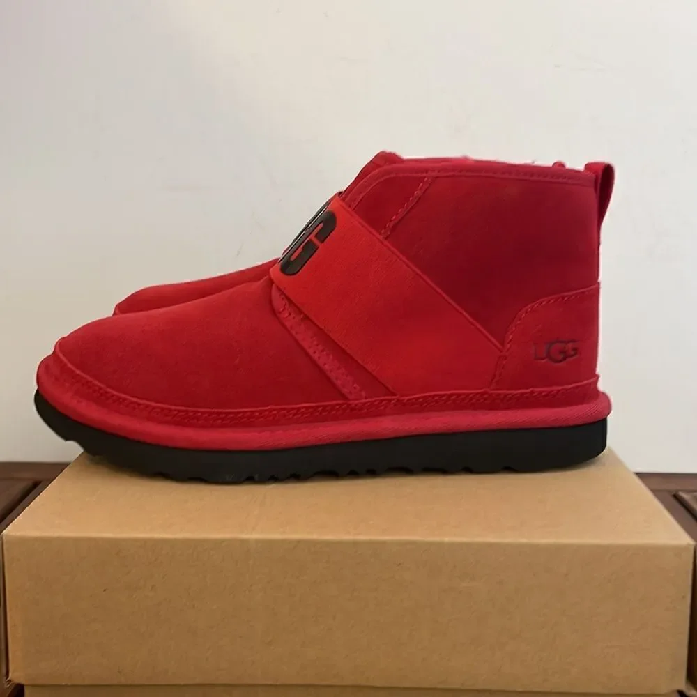 UGG Kid Neumel II Graphic Boots Red US Big Kid 5 Y/UK 4/EU 37